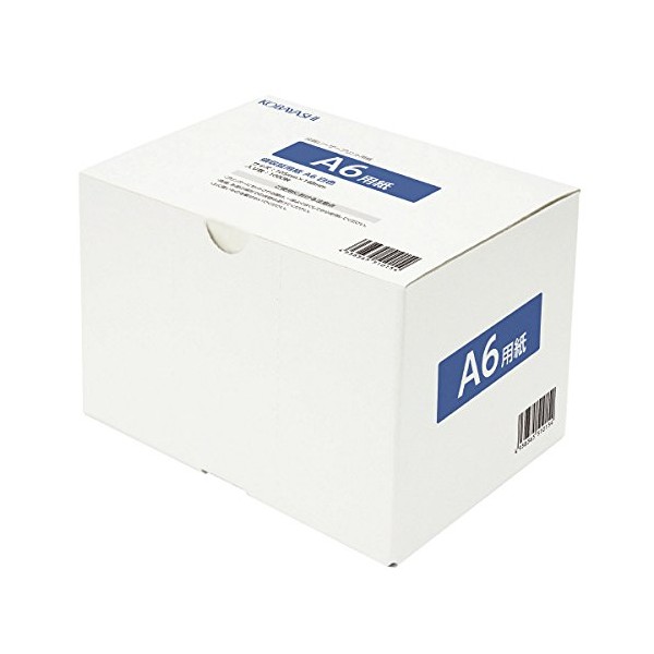 Copy paper A6 1 box ideal for (1000 pieces) receipt