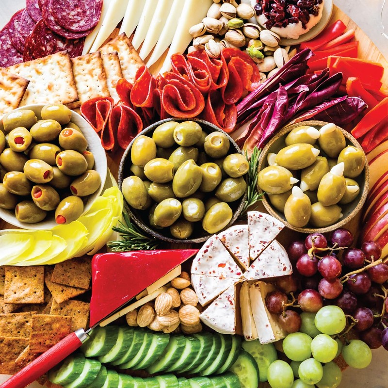 Pearls Specialties Blue Cheese Stuffed Greek Queen Olives, 6.7oz Jar,