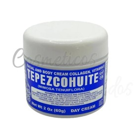 Creme DEL INDIO PAPAGO TEPEZCOHUITE DAY FACIAL & BODY CREAMS 2 Oz
