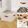 INSTY Shoe Organizer for Closet, 2 Pack Foldable Shoe Storage