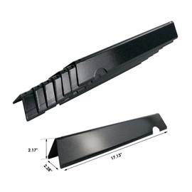 QuliMetal Porcelain-Enameled Flavorizer Bars for Weber Genesis II SE-410 and Genesis II LX SE-410, Heat Deflector Replacement Parts for Weber 66033, Set of 7