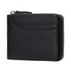Wallets for Men Genuine Leather Wallet RFID Zip Around Bifold