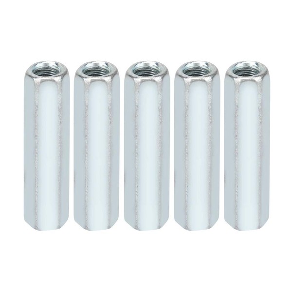 M6 Nut Coupling Nut, 5pcs M6 * 40 Long Rod
