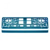 AMiO License Plate Holder Turquoise