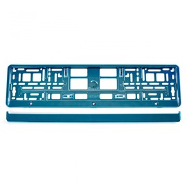 AMiO License Plate Holder Turquoise