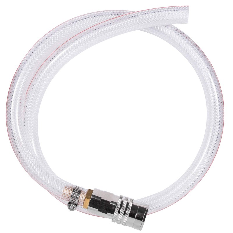 JIAD White Plastic Radiator Coolant Drain Hose, 39.37 inches, For