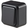 ChiliTec Fasko Series Surface-Mounted Switch 1-Way Toggle Switch Anthracite