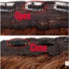 CEXIN Wig, Extensions, Nape of the Neck Wig, Gradation, Clip,