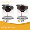 LunaMeet Dust Bin Replacement for Dyson V6 DC58 DC59 DC62