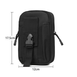 Multi-functional Pouch, Belt Pouch, Waist Pouch, Large Capacity, Easy to Carry, Can Store Money, Bank Cards, Smartphone, Keys and Other Small Items. Suitable for Fishing, Outdoor Activities, Sports,
