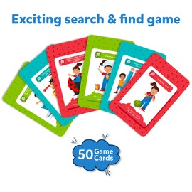 Skillmatics Card Game - Found It Indoor, Stocking Stuffers, Scavenger Hunt for Ages 4, 5, 6, 7, Educational, Gifts for Kids, Boys, Girls and Families