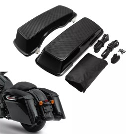TCMT Saddlebag Dual 6x9 Speaker Lids Fit For Harley Touring Road Street Glide 93-13
