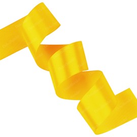 Yellow Gift Ribbon 40 mm x 23 m Satin Ribbon Yellow Ribbon Gift Ribbon Satin Ribbons for Gift Wrapping, Crafts, DIY, Sewing, Bridal Shower Decoration, Christmas Tree Decorations