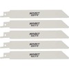 Hazet Reciprok Saw Blades (5 Pieces, Bevelled Scalloped Teeth for