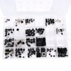 250pcs Tact Push Switch Micro Combination Kit 25 Values Boxed
