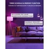 WOWLUMEN Smart Light Bulbs, 2700K-6500K Dimmable & Color Changing A19