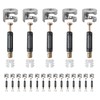 20 Sets 3-in-1 Cam Lock Connector Kit, Eccentric Furniture Fasteners