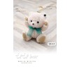 Petit Luu Tete Bear & Heart Necklace (October)