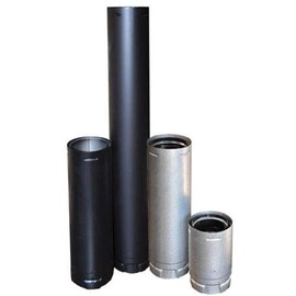DuraVent 4PVP-12 4" Inner Diameter - PelletVent Pro Type L Chimney Pipe - Double, Stainless Steel