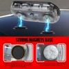 OPPBUY Rechargeable Red Emergency Roof Top Strobe Light, 48LED 17