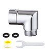 LUOFANT Shower Head Elbow Adapter, Shower Arm Elbow Adapter for