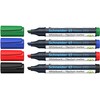 Schneider 293 Board-/Flipchartmarker (nachfüllbar, 2 - 5 mm) 4er Etui