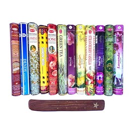 Indian 12 Incense Tree Incense Sticks Assorted Pack Aroma