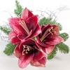 20 Napkins Christmas Rose Flowers Natural Winter Christmas 33 x 33 cm
