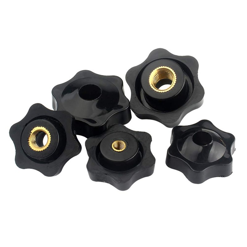 Xiedeai Star Knob Handle - M5 M6 M8 M10 Plastic