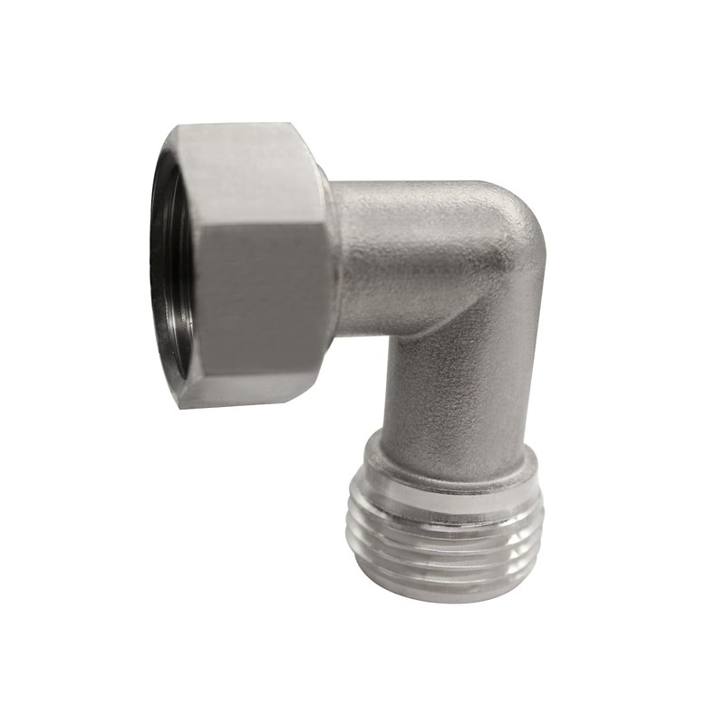 Fitvell 3/4 Inch Stainless Steel 90 Degree Elbow Adapter for