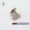 JQK Self Adhesive Towel Hook Champagne Bronze, No Drill Stick