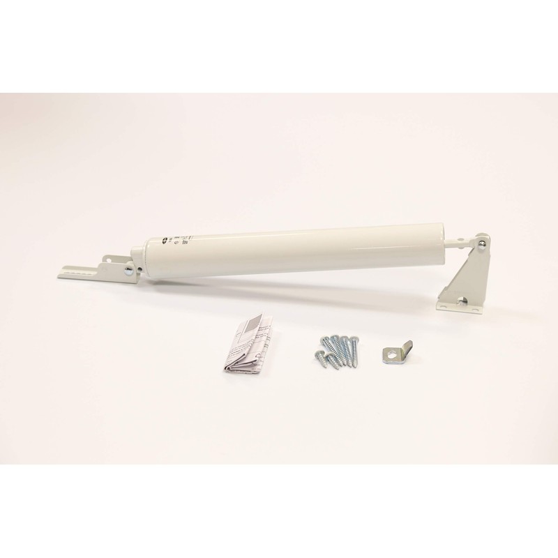 LARSON Certified White Storm Door Heavy-Duty Piston, Storm Door Closer