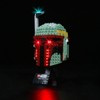 PIPART LED Light Kit for 75277 Boba Fett Helmet, Light