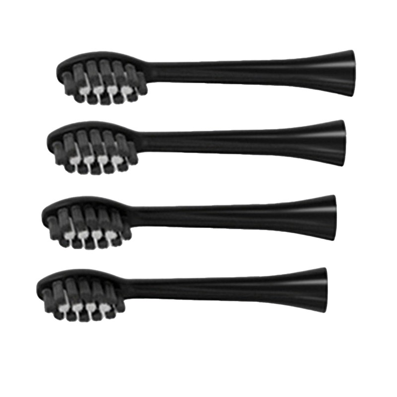 Elektrische Zahnbürstenköpfe, Ersatz-Elektrozahnbürstenköpfe mit Hochfesten Weichen Borsten für Y1 (BLACK)