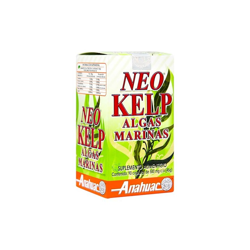 Anahuac Neo Kelp Suplemento Alimenticio 90 Cápsulsas