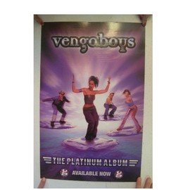 The Vengaboys Poster Venga Boys Band Shot The Platinum Album