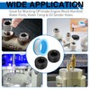 LifCratms 1" Male NPT Plugs, Carbon Steel Pipe Fitting, Countersunk