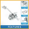 Partuto Door Check Strap Stopper Limiter No.93867645 Door Check Bracket