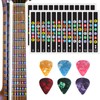 Guitar Fretboard Stickers, 2pcs Color Coded Note Decals Fingerboard Frets