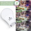 hansang GU24 LED Light Bulb 9W Equivalent 100W, Two Prong