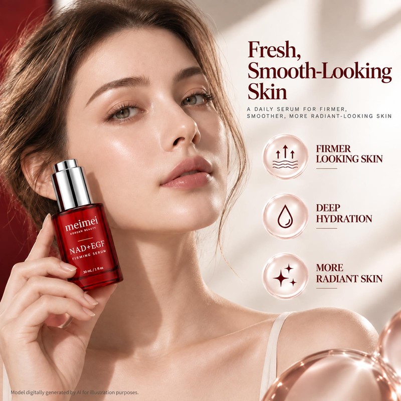 Meimei Firming Serum with EGF & Collagen for Face &