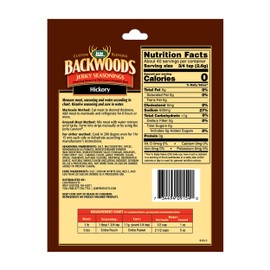 Backwoods Hickory Seasoning with Cure Packet