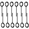 Auvotuis 5/64 inch Standard Hex Dogging Key, 12 Pcs Black