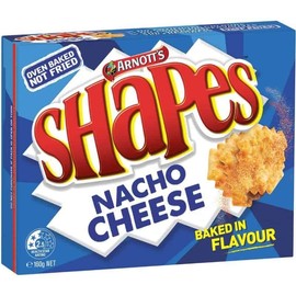 Arnotts Bulk Shapes Nacho Cheese 160g ($3.50 each x 12 units)
