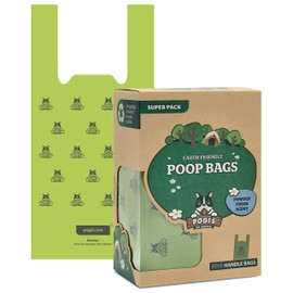 Pogi's Poop Bags - 300 Dog Poop Bags with Easy-Tie Handles - Scented, Leak-Proof, Earth-Friendly Poop Bags for Dogs