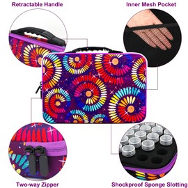 Diamond Painting Storage Containers, 60 Slots Diamond Painting Accessories Kits with Tools, Diamond Storage Case for Diamond Art Craft Jewelry Beads Rhinestones Organizer…