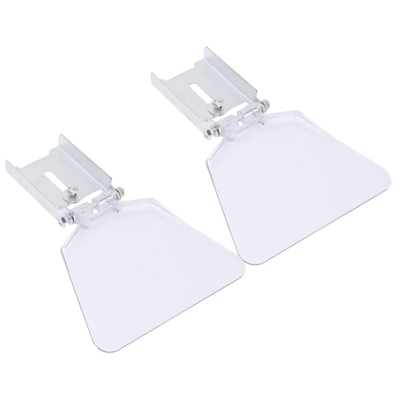 2Pcs Bench Grinder Eye Shield 304 Stainless Steel Bench Grinder