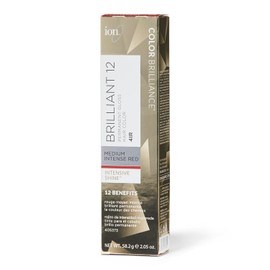 Ion 4IR - Color de cabello brillante permanente rojo intenso medio 4IR rojo intenso
