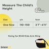 BraceUP Arm Sling for Kids - Comfortable Adjustable Support for