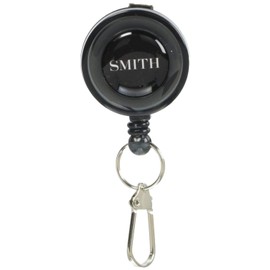 Smith LTD Key Reel Clip-on Reel 60cm Rotary Black